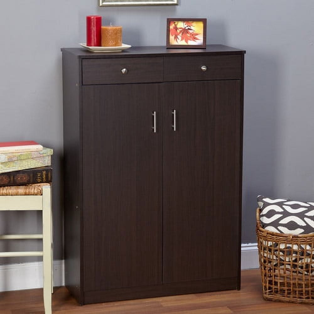 Seth Entryway Shoe Cabinet, Multiple Finishes