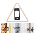 thumbnail image 1 of Luxshiny 1Set Metal Snap Fasteners Strike Plate for Preventing Doors and Windows from Opening, 1 of 8