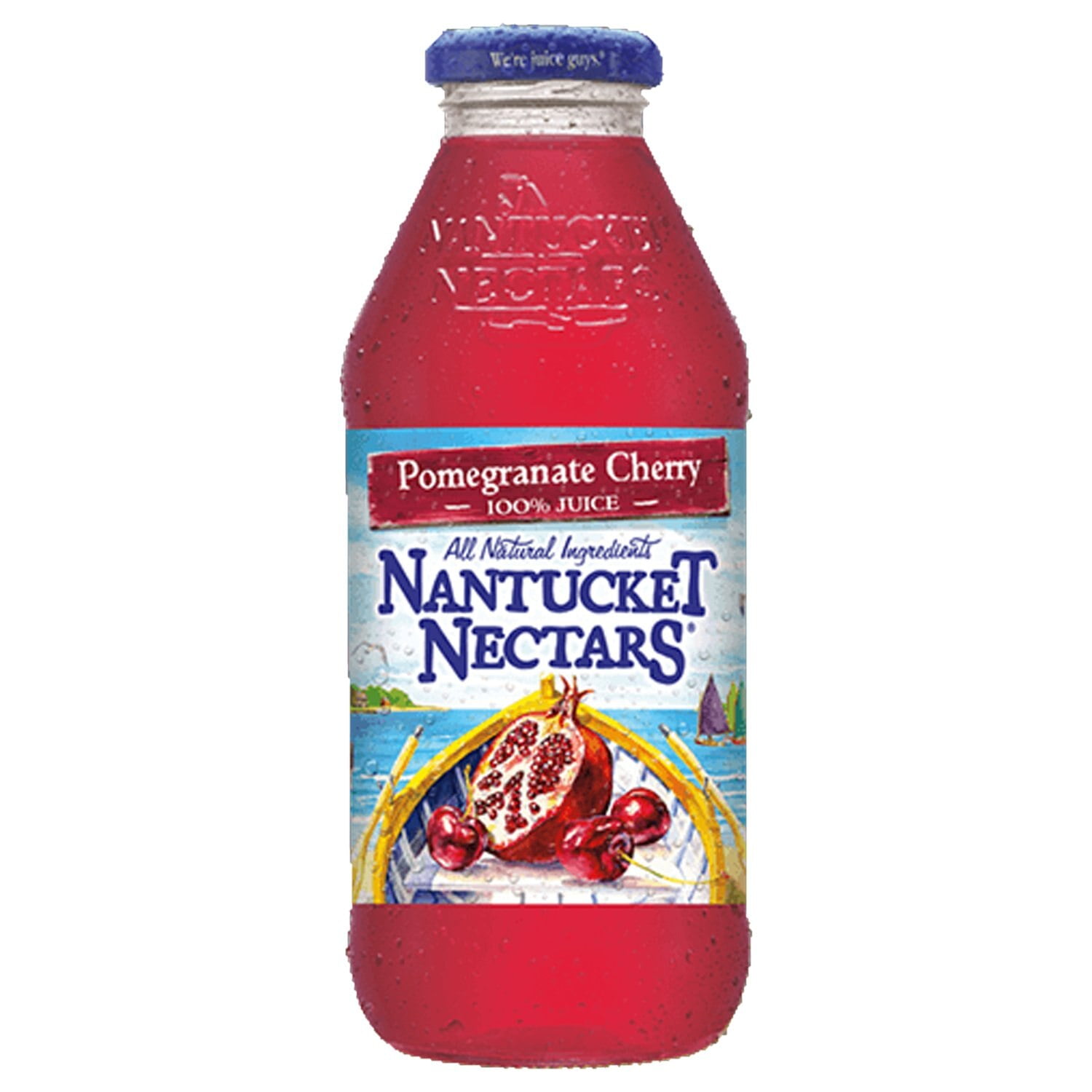Nantucket Nectars Pomegranate Cherry Juice 16 oz (12 Pack) Walmart