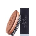 thumbnail image 1 of ZilberHaar Cepillo de bolsillo para bigote y barba - Cepillo pequeño con cerdas rígidas de jabalí - Herramienta perfecta para el cuidado de la barba - Alivia el picor de la barba - Corto y mediano - F, 1 of 5