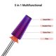 thumbnail image 3 of Brocas para uñas MelodySusie Professional 5 en 1 de carburo, 3 of 7