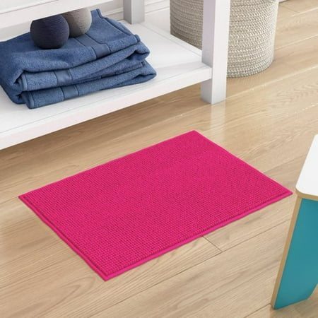 - Winston Porter Bowden Short Pile Chenille Bath Rug