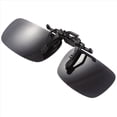 thumbnail image 4 of 2X Lentede Gafas de Sol con Clip del Tilon Lente Gris Rectangular Sin Polarizada, 4 of 5