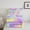 Pink Purple Blue Orange, variant on Castle Fairy Ombre Stars 3 Pieces Queen Comforter Set,Gradient Rainbow Ultra Soft Bedding Sets,Tie Dye Bedding Comforter Set,Ultra Soft Starry Sky Home Decor,Reversible