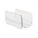 thumbnail image 3 of Fiudx Organizador de Tazas, Apilable y Transparente, Diseño Multicapa, Ahorra Espacio, Ideal para El Hogar y La Oficina, Ideal para El Escritorio de La Cocina, Transparente/Verde, 20 X 10,4 X 10 Cm, 3 of 7