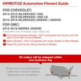 thumbnail image 6 of VIPMotoZ 2014-2018 Chevrolet Silverado 1500 2500HD 3500HD LED Tail Lights - [Incandescent Model] - Matte Black Housing, Driver and Passenger Side, 6 of 9