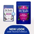 thumbnail image 2 of Dr Teal's Epsom Salt Magnesium Soak, Black Elderberry with Vitamin D, 3 lbs, 2 of 11