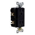 thumbnail image 3 of Receptáculo Leviton R04-GFNT1-0KE de 2 salidas para interiores y exteriores, negro, 3 of 3