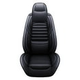 thumbnail image 6 of Eluto 5 Seats Car Seat Covers Accessories Full Set ,Luxury Pu Leather Cushion Protector Universal Fit for Most Cars SUV Pick-up Truck, Auto Vehicle Interior Decor, 6 of 14