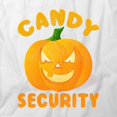 thumbnail image 2 of Candy Security T-Shirt | Cool Halloween White Tee Gift, 2 of 5
