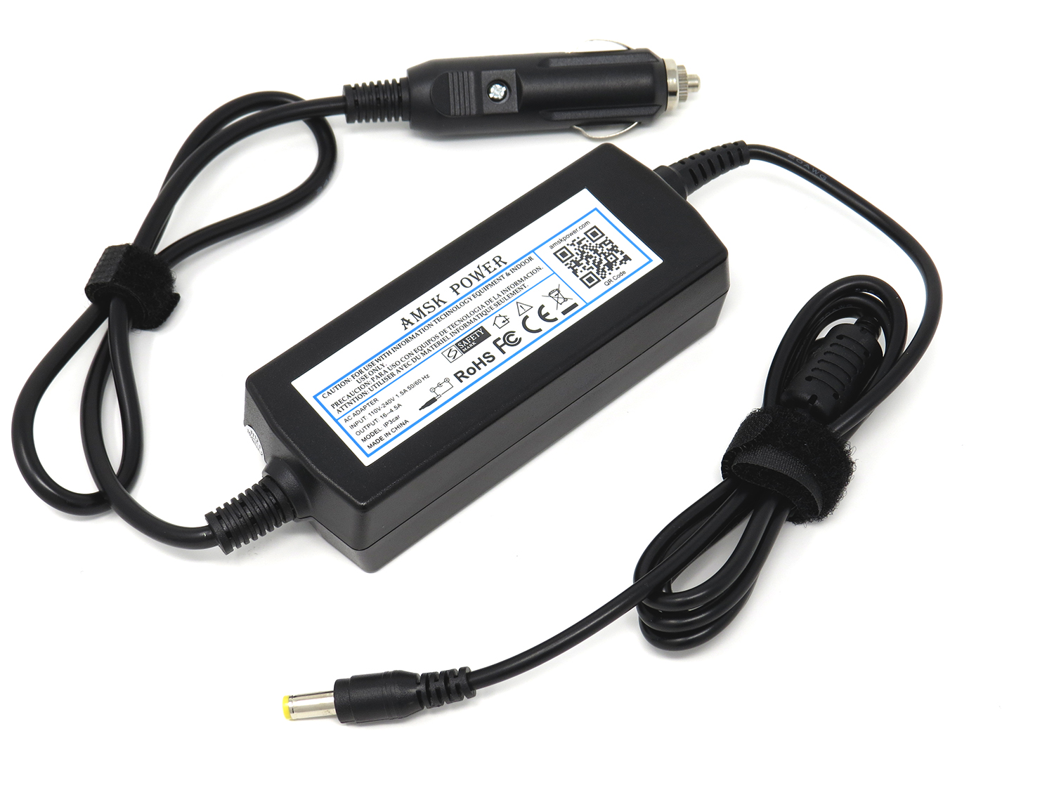Car Charger for Panasonic Toughbook Cf-18 Cf-19 Cf-p1 Cf-r1 Cf-r2 Cf-t1 Cf-t2 Cf-t4 Cf-t5 Cf-w2 Cf-w2a Cf-w2d Battery Power Supply Cord - image 1 of 2