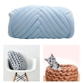 thumbnail image 4 of Ruiboury Chunky Yarn Knitting Arm Knit Soft Yarn 250G for DIY Rug Making Sweaters Light Blue, 4 of 9