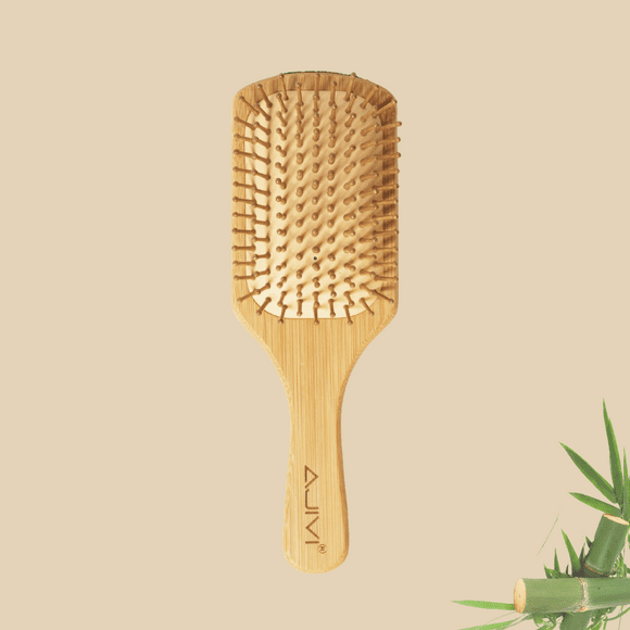 AJIVI Brosse à Cheveux à Palette en Bambou