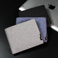 thumbnail image 5 of Cartera de mezclilla sencilla Cartera horizontal de moda Gran capacidad Regalo para múltiples tarjetas, 5 of 5