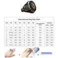 thumbnail image 4 of Baohd Alloy Versatile And Multi-Size Retro Ring For Stylish Men Wedding Rings For Men Ring For Men As Shown 13, 4 of 6