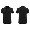 thumbnail image 3 of Fznquz Basic Men Polo Shirts Clearance Sale Work Black Dress Polos Collared Moisture Wicking Short Sleeve Quick Dry T Shirts for Man M, 3 of 3