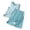Sky Blue, variant on REDARER Children's Striped Tank Shorts Two Piece Summer Boys Loose Sleeveless Pajamas Thin Air Conditioned Loungewear,4-5 Years