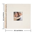 thumbnail image 2 of Álbum de fotos Yopih, 25 x 25 cm, funda de lino, 40 páginas, 2 of 6