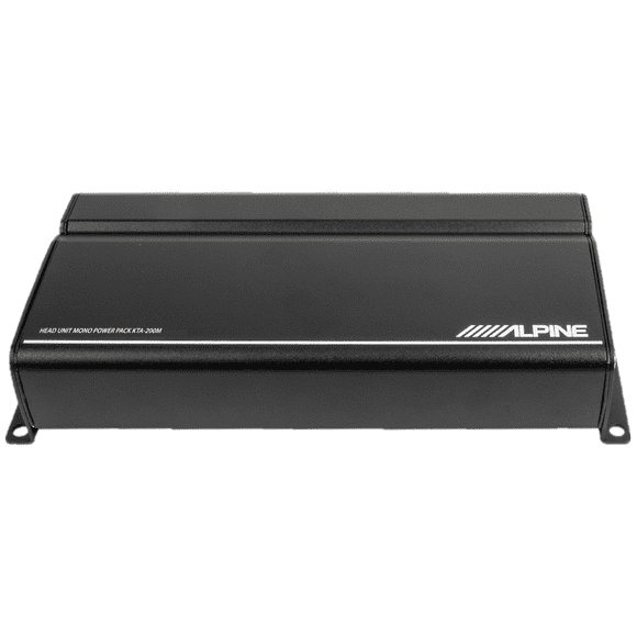 Alpine KTA-200M Mono 400-Watt DDP Power Pack Amplifier with PowerStack