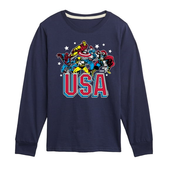 Marvel - USA - Kids Long Sleeve Graphic T-Shirt