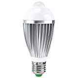 E27 7W LED Infrared Motion Sensor Pir Warm Light Bulb Lamp Auto Switch Stairs