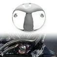 thumbnail image 4 of NS 2 Hole Motorcycle Point Cover, Motorcycle Ignition Timing Points Chrome Cover Billet Aluminum Timer Cover for Harley Sportster 70-99, for Harley Big Twin 1970-1999, 4 of 5