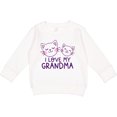 thumbnail image 2 of Inktastic I Love My Grandma Toddler Sweatshirt, 2 of 4