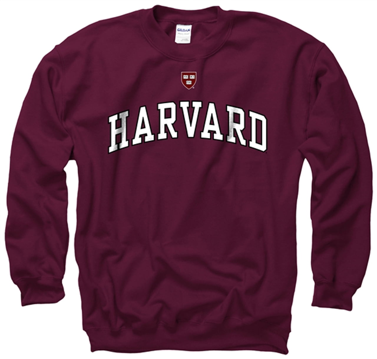 Harvard Crimson Adult Icon Crewneck Sweatshirt Maroon