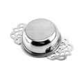 thumbnail image 3 of Injueey Stainless Steel Tea Infuser Cup Diffuser Mesh Strainer Spice Leaf Kitchen Reusable Tool Loose Filter Coffee Washable Type3 NO3 Injueey HA0781-02B, 3 of 6