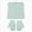 M11-Mint Green, variant on Kids Bear Ear Knit Beanie and Mitten Set,2-Piece Winter Warm Matching Accessory