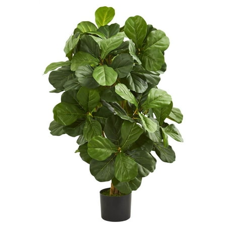 Nearly Natural Artificial Indoor 3 5 Fiddle Leaf Artificial Tree