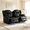 Black, variant on ROOMARK Electric Loveseat Recliner Double Recliner RV Sofa & Console, Wall Hugger Loveseat Reclining RV, RV Theater Seats, RV Couch, RV Home Theater Seating Furniture