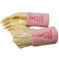 thumbnail image 3 of Couver Pink Breast Cancer Awareness Ribbon Embroidery Wristband(Wrist Sweatband) -1 Pair, 4" Light Pink/HFC, 3 of 9