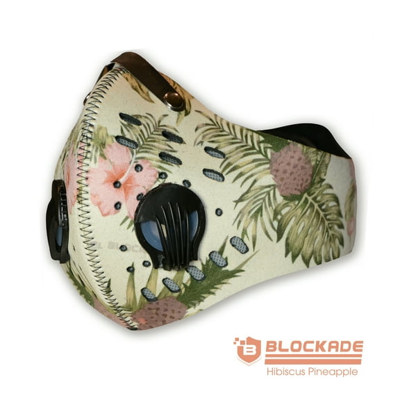 Blockade Hawaiian Hibiscus Face Mask