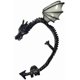 thumbnail image 1 of 1Pc Punk Luminous Dragon Shape Ear Cuff Clip Earring No Piercing Jewelry for Women Girls Teens, 1 of 4