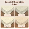 thumbnail image 7 of Design&I 8'x10' Ultra Soft Area Rug, Extra Vintage Large Distressed Lattice Boho Ornate Border Oversized None Fluffy Washable Non Shedding for Bedroom Living Room Under Sectional, 7 of 7
