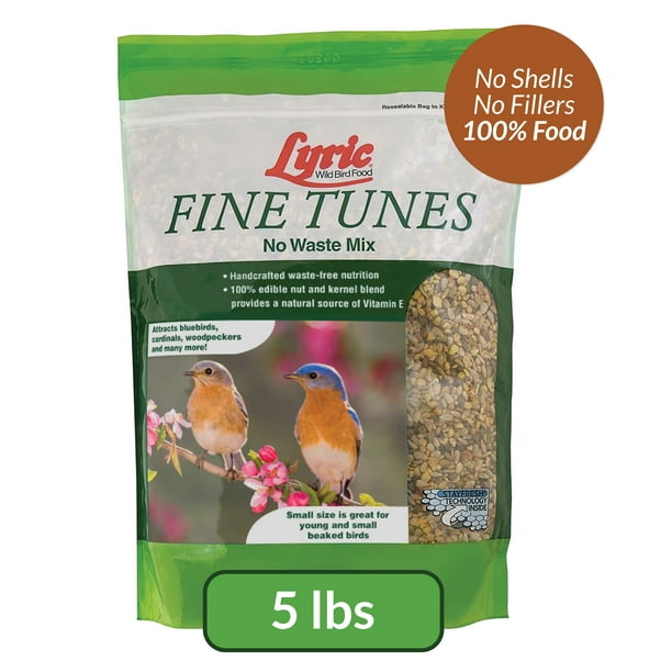 Lyric Fine Tunes Wild Bird Seed No Waste Bird Food Mix 5 lb. Bag