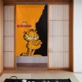 thumbnail image 2 of Cortina de puerta Garfield para entrada, cortina opaca con estampado de patrón, cortina divisoria de ambientes, tapiz para decoración del hogar, 34" de ancho x 56" de largo, 2 of 7