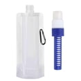 thumbnail image 1 of Bolsa purificadora de agua portátil, filtro de agua plegable para acampar, herramienta de supervivencia al aire libre, 1 of 14