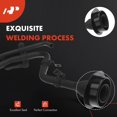 thumbnail image 3 of A-Premium Fuel Tank Filler Neck Pipe Hose Compatible with Mazda 6 2003-2008 L4 2.3L, 6 2003-2008 V6 3.0L, Replace# GK2A42210, 3 of 6