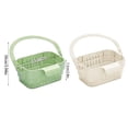 thumbnail image 7 of Foldable Hanging Sink Drain Basket Stretchable Kitchen Colander with Flip Cover Space Saving Food Strainer, Multi-functional Faucet Storage Rack Draining for Fruits Vegetables Utensils, 7 of 7