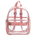 thumbnail image 1 of Mochila transparente Mochilas transparentes de PVC para almacén, escuela, trabajo, viajes, universidad, para niños, niñas, 30*23*14 cm, 1 of 8