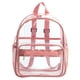 thumbnail image 1 of Mochila transparente Mochilas transparentes de PVC para almacén, escuela, trabajo, viajes, universidad, para niños, niñas, 30*23*14 cm, 1 of 8