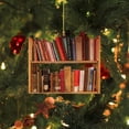 thumbnail image 6 of Up to 65% off! Christmas Home Decorations Christmas Tree Shape Stacked Book Funny Book Acrylic Hanging Decorations, 6 of 6