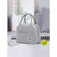 thumbnail image 1 of 1pc Portable Lunchbox And Thick Aluminum Foil Insulated Lunch Bag, 1 of 4