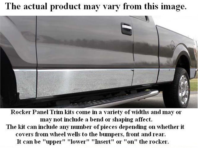 Stainless Steel Rocker Panel Trim, Full 