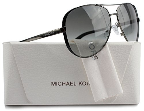 Michael Kors Chelsea Women\'s Aviator Sunglasses & Case New Michael Kors Chelsea L (59 - 13) with Violet lenses and Pink  main image 2