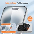 thumbnail image 4 of Protector de pantalla UnbreakCable para iPhone 16 Plus 15 Plus, paquete de 3 unidades, 6.7 pulgadas, 4 of 7