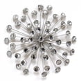 thumbnail image 1 of 16" X 1.5" X 16" Silver Metal Acrylic Wall Decor, 1 of 1