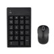 thumbnail image 3 of Conjunto de teclado y ratón inalámbricos de 2,4 GHz, ratón óptico de 1200 DPI y teclado numérico inalámbrico de 22 teclas, 3 of 14